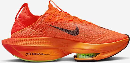 Running Nike Zoom AlphaFly NEXT% "Tonal Orange" - Maat 40