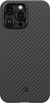 PITAKA MagEZ 3 iPhone 14 Pro Max Hoesje 1500D Ultra Dun MagSafe Zwart