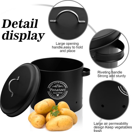 Aardappelopbergdozen Keuken Opslagcontainer, Aardappelpot, Uienpot En Knoflookpan, Opslag In De Keuken Als Keukendecoratie Aardappelopslag Uienopslag Knoflook In Landelijke Stijl Cremewit Aardappelopbergdoos Metalen Aardappelopbergdozen Keuken Opslagcontainer, Aardappelpot, Uienpot En Knoflookpan, Opslag In De Keuken Als Keukendecoratie Aardappelopslag Uienopslag Knoflook In Landelijke Stijl Cremewit Aardappelopbergdoos Metalen