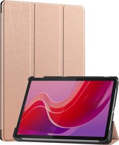 Hoesje Geschikt voor Lenovo Tab M11 Hoesje Case Hard Cover Hoes Book Case - Rosé goud