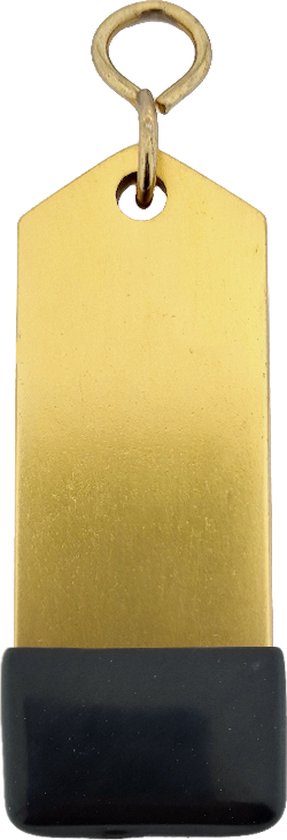 Porte-clés hôtel CombiCraft Amérique doré - 80 x 30 mm - 5 pièces
