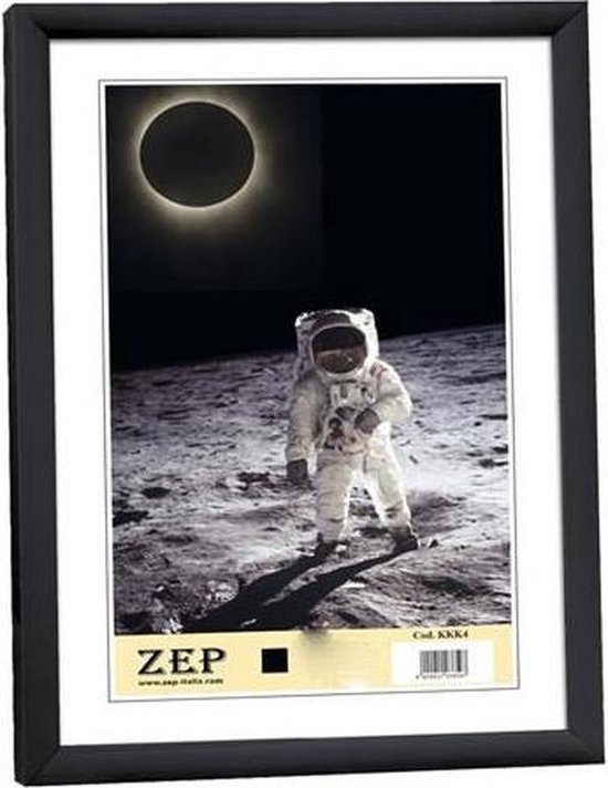 ZEP - Cadre photo en plastique Basic Frame Black pour photo format 50x50 - KB18
