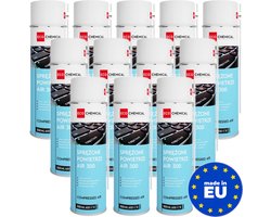 12 x 500ML Perslucht Spuitbus Grootverpakking - Compressed Air Duster - Professionele Reiniging voor IT & Elektronica - EU-Made