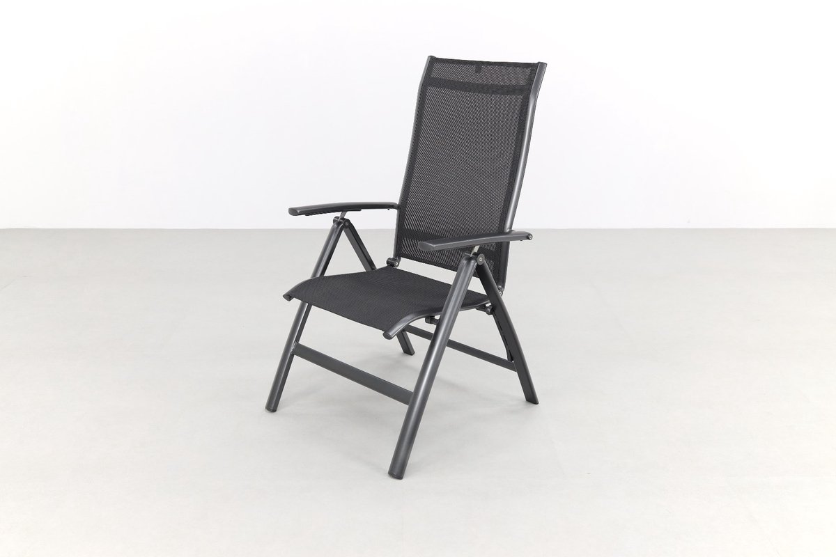 Kettler Legato Curve XL - chaise de jardin hauteur d'assise élevée
