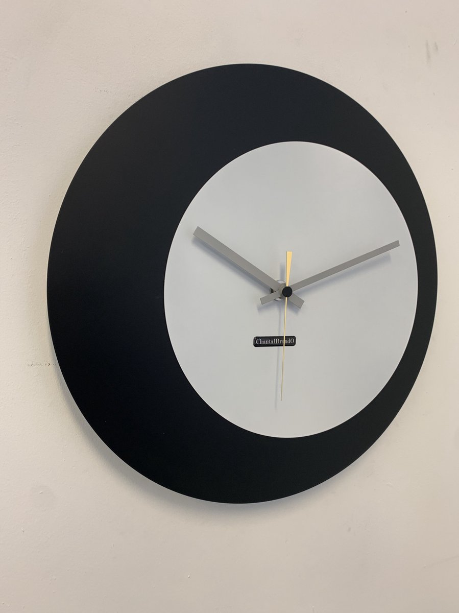 ChantalBrandO wandklok ECLIPS Modern Design