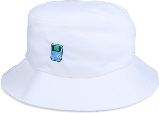 Hatstore- Tiny Gb Color White Bucket - Abducted Cap