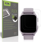 dipos FLEX 2x Film de protection d'écran mat pour Garmin Venu Sq Film de protection 100 % couverture d'écran compatible avec les coques