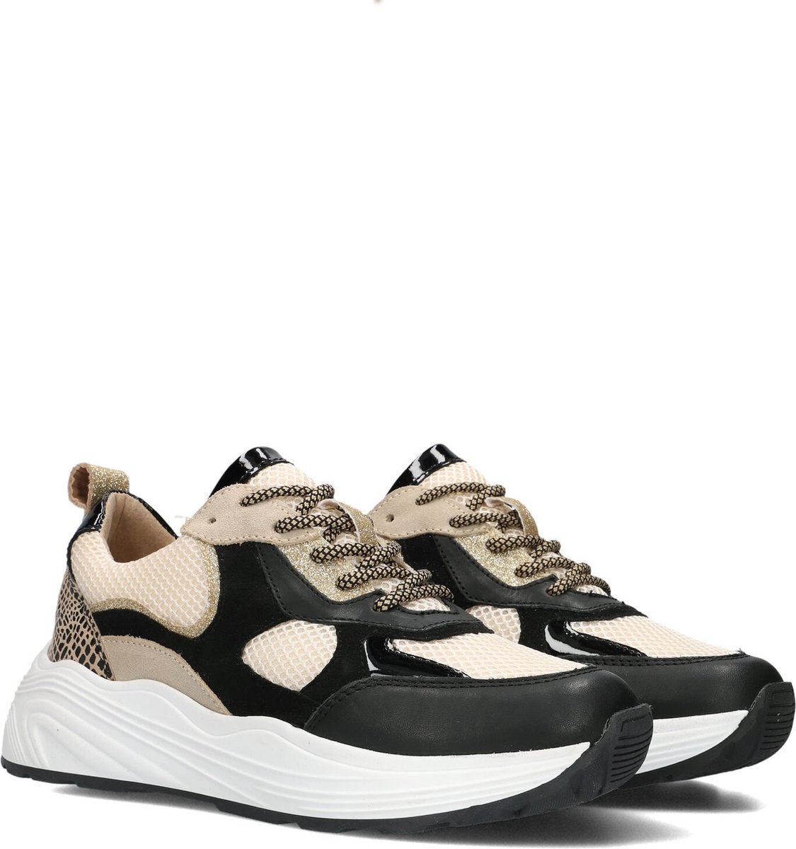 Omoda zwarte sneakers dames sale
