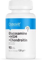 Supplementen - Glucosamine - MSM methylsulfonylmethane - Chondroitin - 90 Tablets - OstroVit