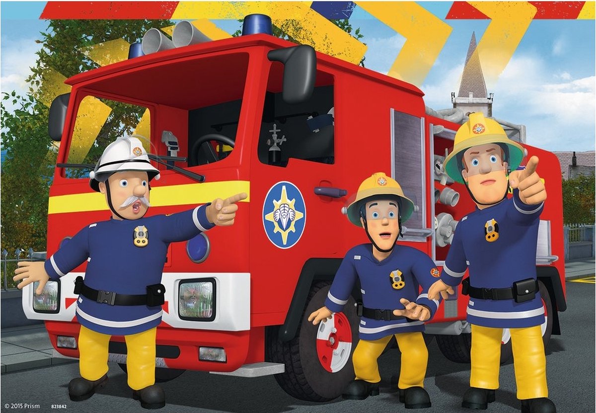 Ravensburger Brandweerman Sam helpt je uit de brand Vanaf 4+ - Puzzel - 2x24 stukjes — afbeelding 9