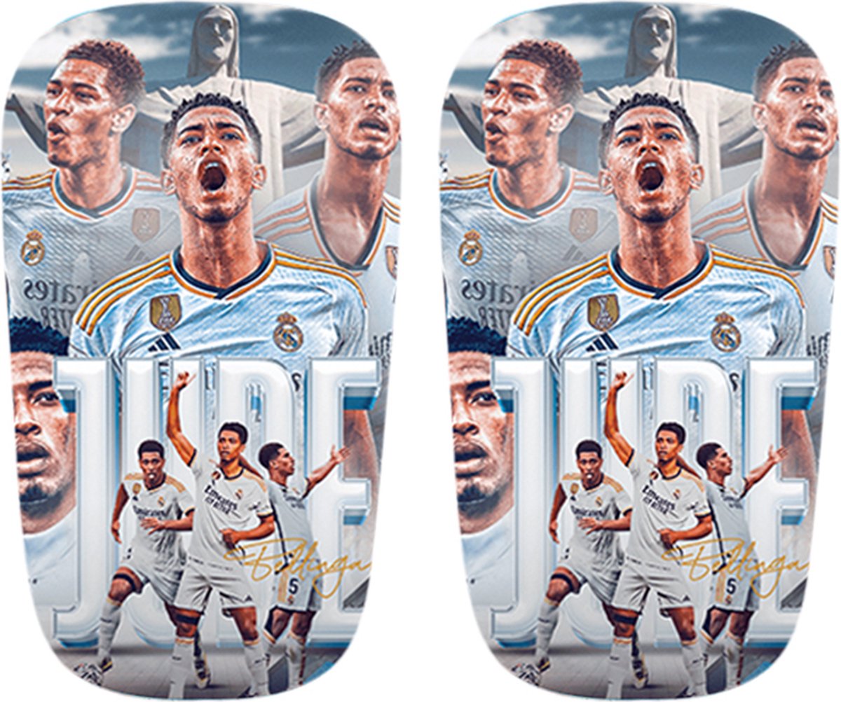 1200x1002.jpg Bellingham Flexibele scheenbeschermers - Maat XS - Real Madrid - Afbeelding 1