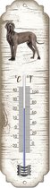 Thermometer: Deense Dog | Hondenras | Temperatuur binnen en buiten | -25 tot +45C