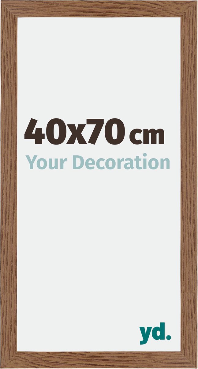 Your Decoration - Fotolijst 40x70 cm - MDF - Eiken Rustiek - Mura