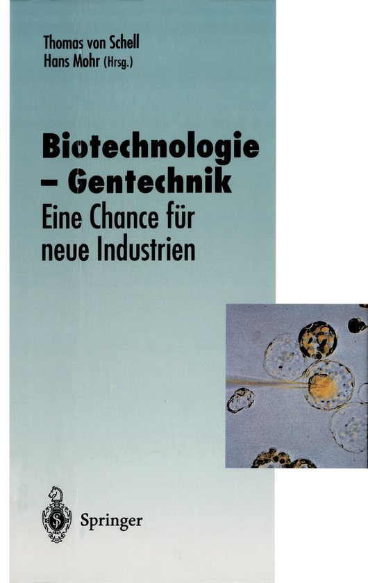 Biotechnologie - Gentechnik - cover