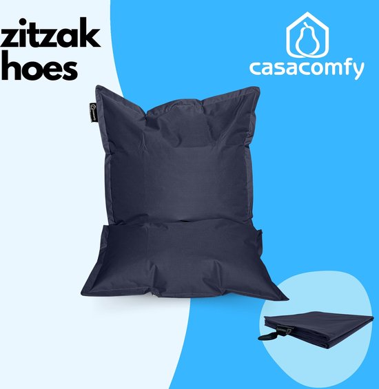 Casacomfy Zitzakhoes,Stoffen,Bekleding,Zonder Vulling,100x150,Donker Blauw,Volwassenen & Kinderen