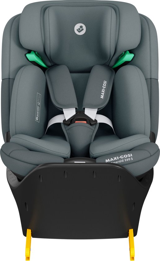 Maxi-Cosi Emerald 360 S i-Size - Autostoel - Tonal Graphite - Vanaf de geboorte tot 12 jaar van Maxi-Cosi — afbeelding 4