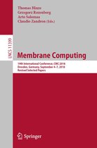 Lecture Notes in Computer Science 11399 - Membrane Computing