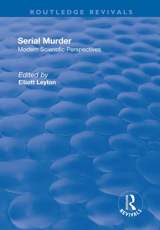 Routledge Revivals- Serial Murder - cover