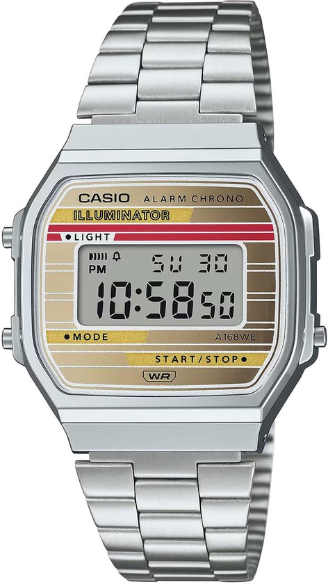 Casio - A168WEHA-9AEF - Montre-bracelet - Unisexe - Quartz - Collection Rétro