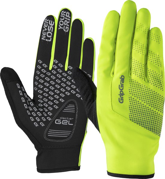 GripGrab - Ride Hi-Vis Windproof Midseason Glove - Hi-Vis - Unisex