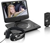Lenco DVP-9331 - Portable DVD-speler met batterij - 9 inch - Zwart