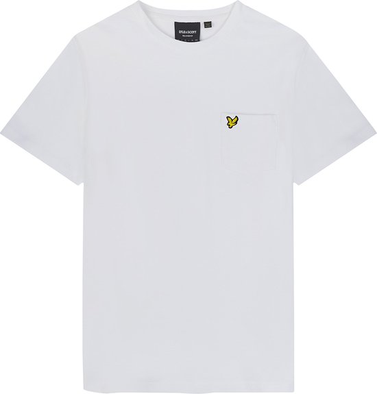 Lyle & Scott-T-shirt--626 White-Maat S