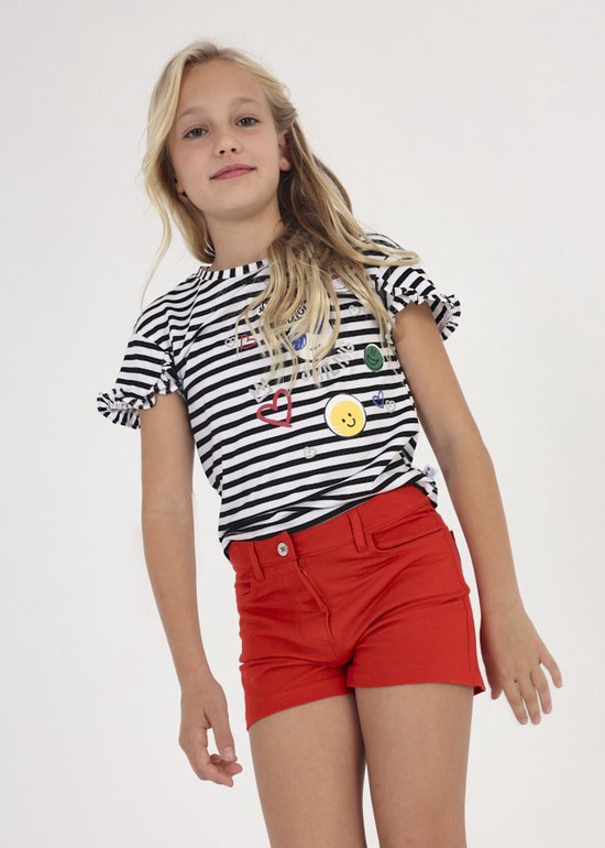 MAYORAL-Short--091 Rouge-Taille 164