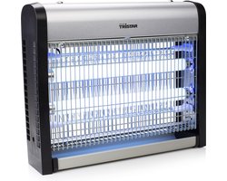 Tristar Insectenlamp IV-3720 - Elektrische Muggenlamp - UV insectendoder - Gemakkelijk op te hangen - Insecten verdelger voor binnen - Lamp voor o.a. muggen, vliegen en overige vliegende insecten - Voor grote ruimtes - Zwart
