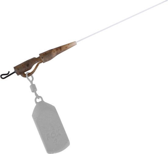Camo Safety Lead Clip Kit SZ 7 X5 Edges Fox van CAM — afbeelding 3