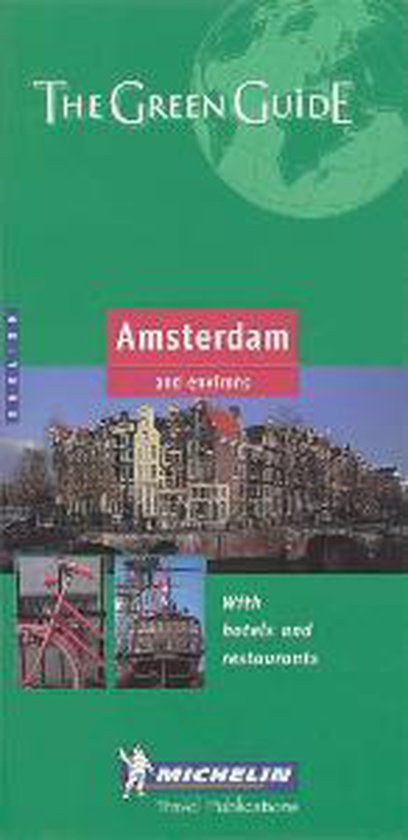 Amsterdam 1547 Michelin Groene Gids Engelstalig - cover