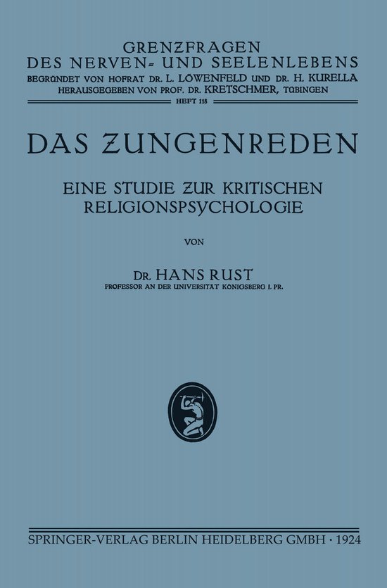 Das Zungenreden - cover