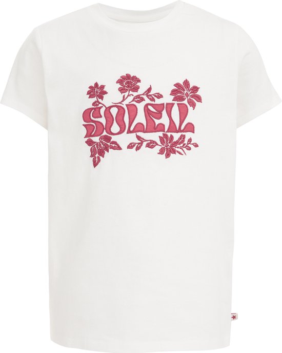 WE Fashion Meisjes T-shirt met embroidery