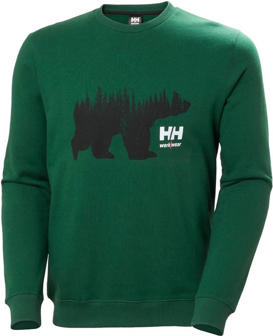 Helly Hansen Logo Sweatshirt Mid Grey-L