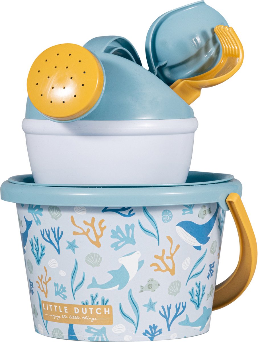 Little Dutch Strandset 95 cm 5-delig Oceans Dream Blauw