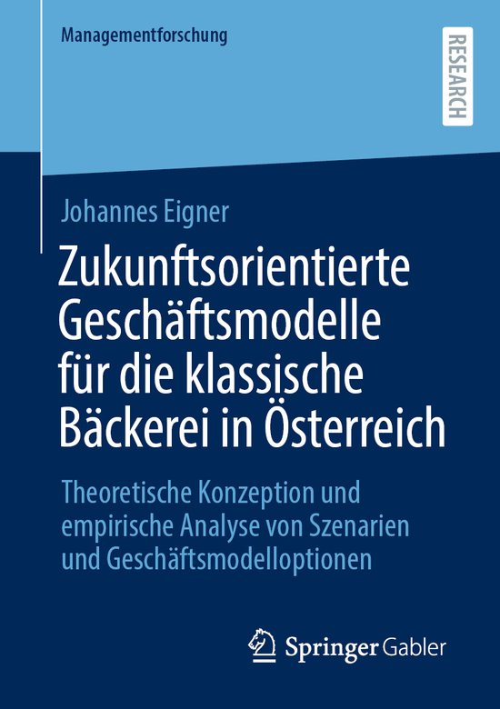 Managementforschung- Zukunftsorientierte Geschäftsmodelle f ... - cover