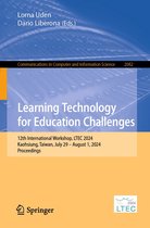 Communications in Computer and Information Science 2082 - Learning Technology for Education Challenges