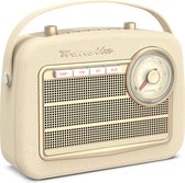 TechniSat Transita 130 'vintage-look' DAB+ radio met bluetooth - beige