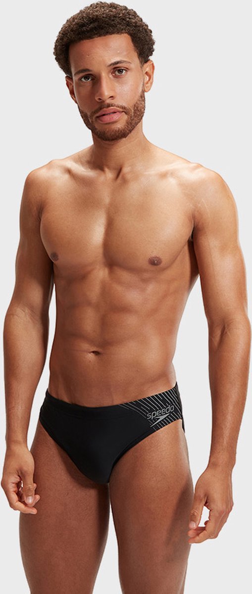 Speedo Medley Logo 7cm Brief Marine/Blauw Heren
