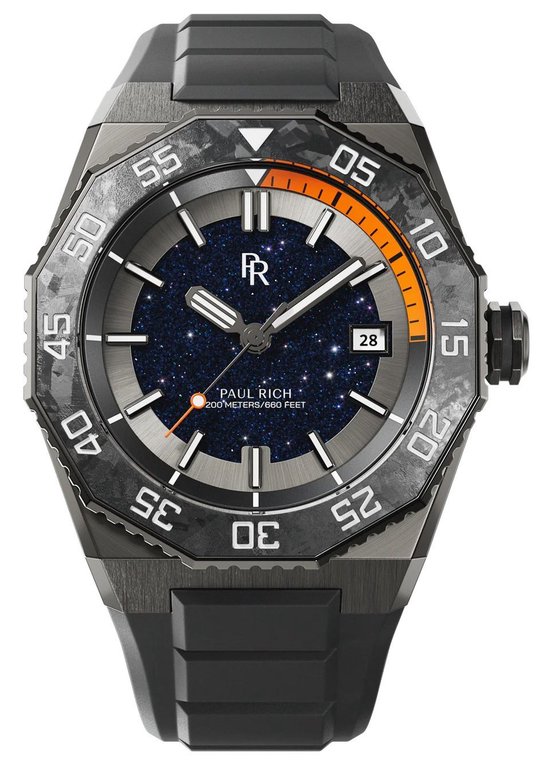 Paul Rich Aquacarbon Pro Forged Grey DIV01-A automatisch horloge