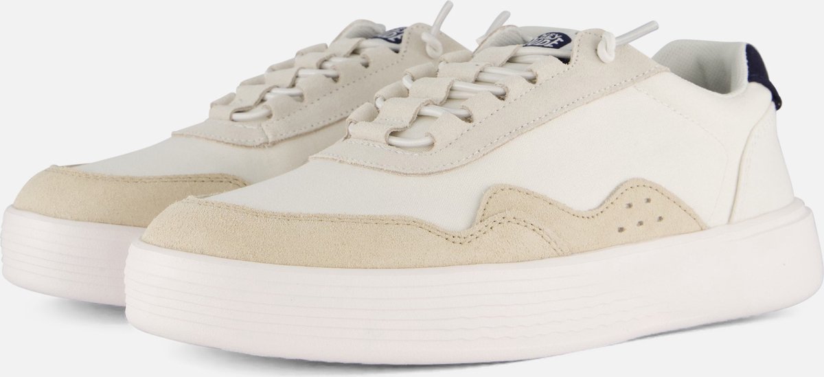 HEYDUDE Hudson Sneakers wit Canvas - Maat 45