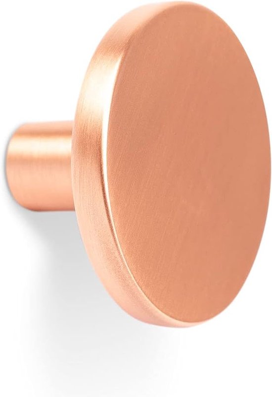 Gedotec Design meubelknop messing kastknop goud - Como | metalen deurknop rond | ladeknop 26