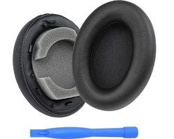 MMOBIEL Oorkussens voor Sony WH-1000XM3 Noise Cancelling Hoofdtelefoon - Memory Foam en Protein PU Koptelefoon Oorkussens - Noise Isolation Hoofdtelefoon Earpads – Zwart