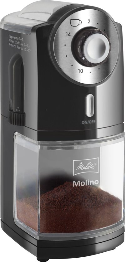 Melitta Molino – Koffiemolen – Zwart