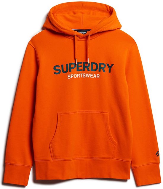 Superdry Sportswear Logo Loose Capuchon Oranje XL Man - Superdry