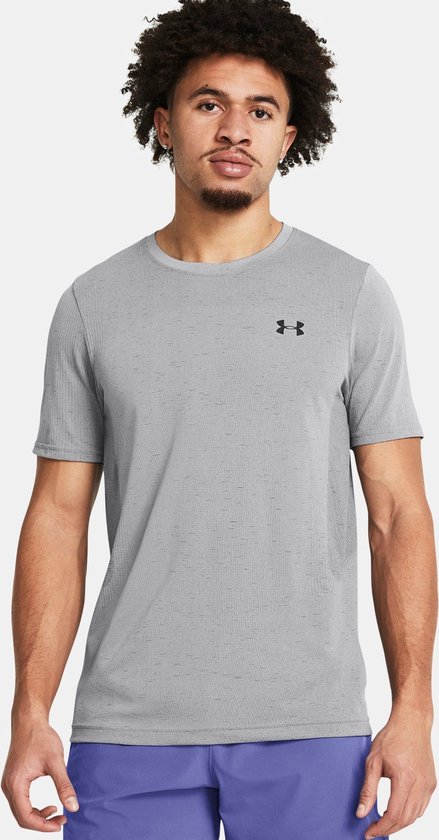 Under Armour Vanish T-shirt Met Korte Mouwen Grijs XL Man