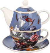 Goebel - Jan Davidsz de Heem | Theepot Tea for One Zomerbloemen | Porselein - theekan - 350ml