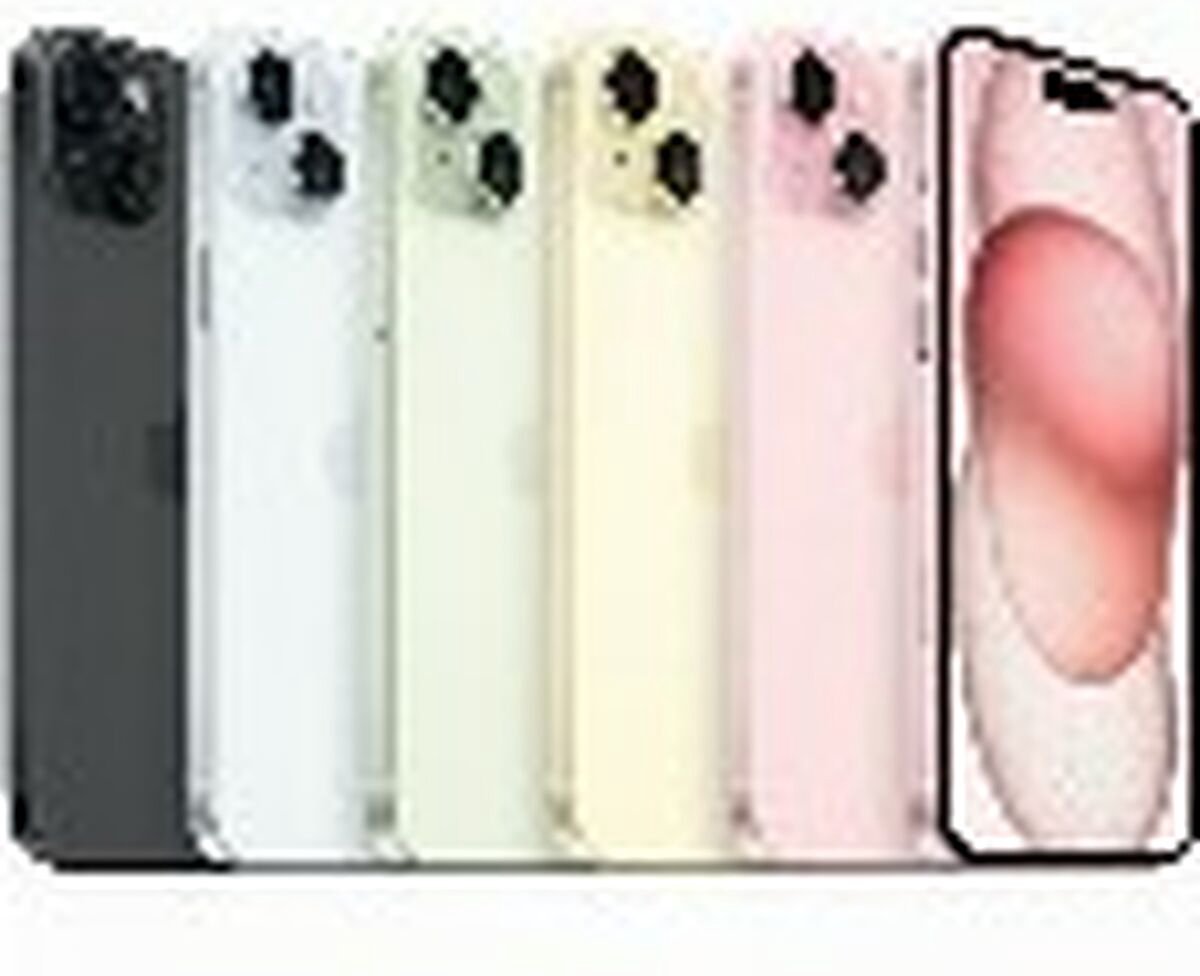Apple iPhone 15 Plus 128GB geel met 6,7-inch OLED thumbnail 4