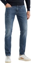 PME Legend Heren Jeans Broeken SKYRAK regular/straight Fit Blauw 35W / 32L Volwassenen