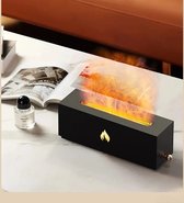 Smart-Shop Aromatherapie Diffuser - Simulatie Vlam Nachtlampje Etherische Olie Luchtbevochtiger - 320ml