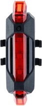 USB Oplaadbare Helder Fiets Led Lamp-Waterdichte Veiligheidswaarschuwing Achterlicht Licht - [Merk] - Rood